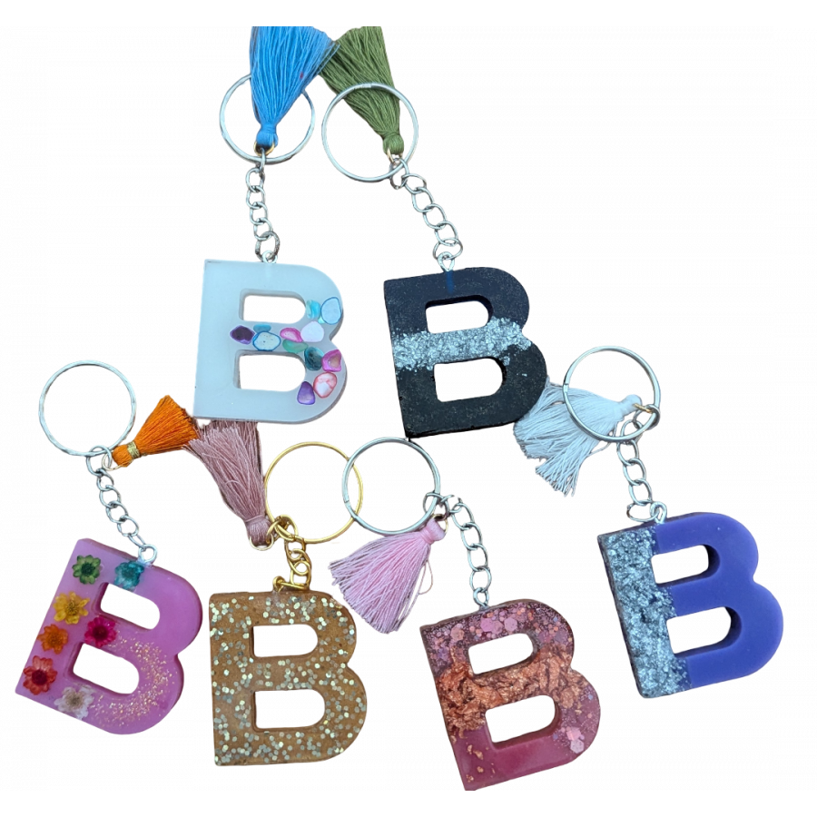 PORTE-CLÉS LETTRE B