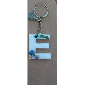 PORTE-CLÉS LETTRE E