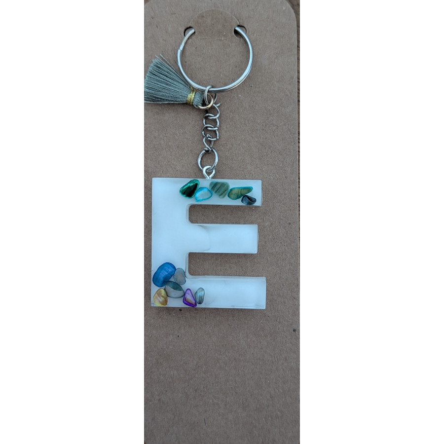 PORTE-CLÉS LETTRE E