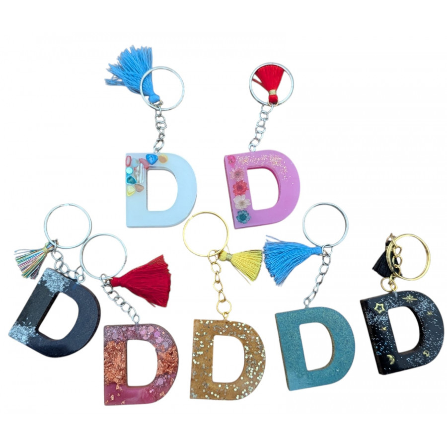 PORTE-CLÉS LETTRE D
