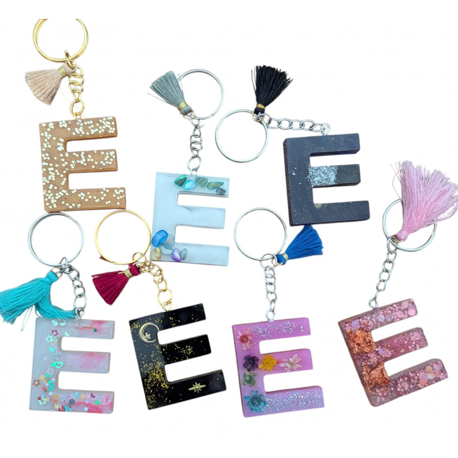 PORTE-CLÉS LETTRE E