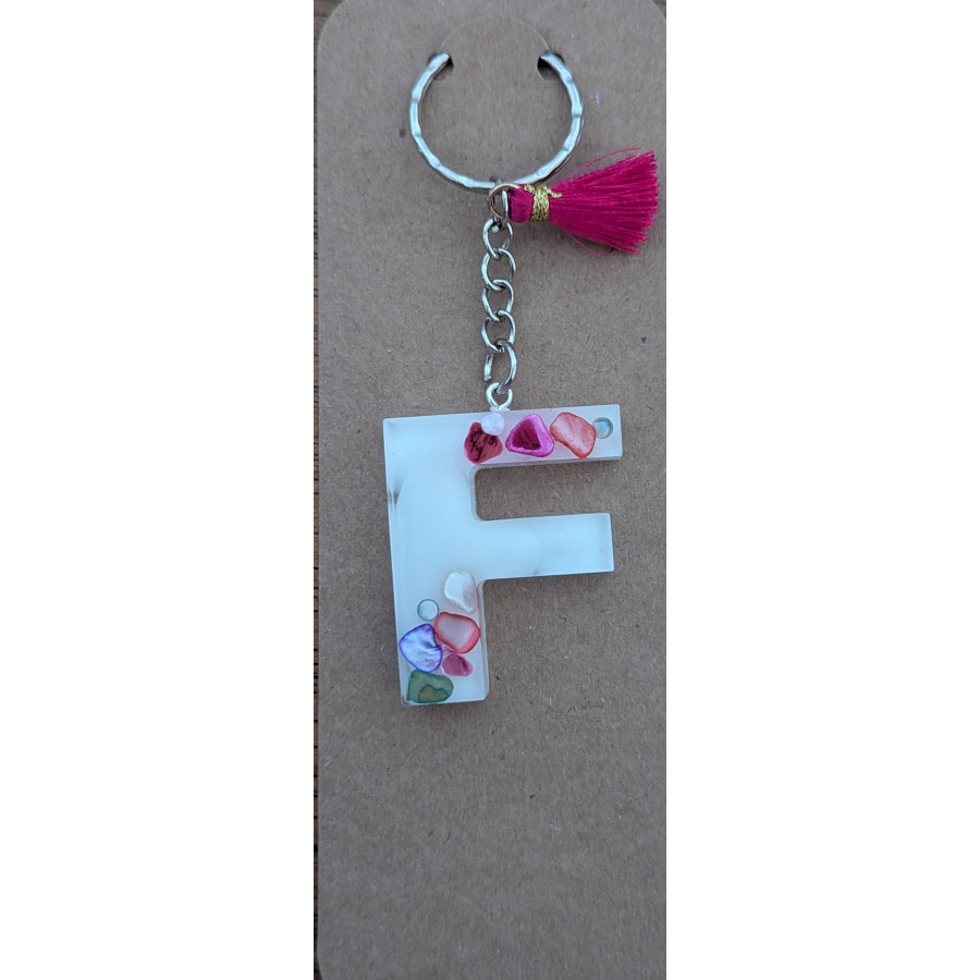 PORTE-CLÉS LETTRE F