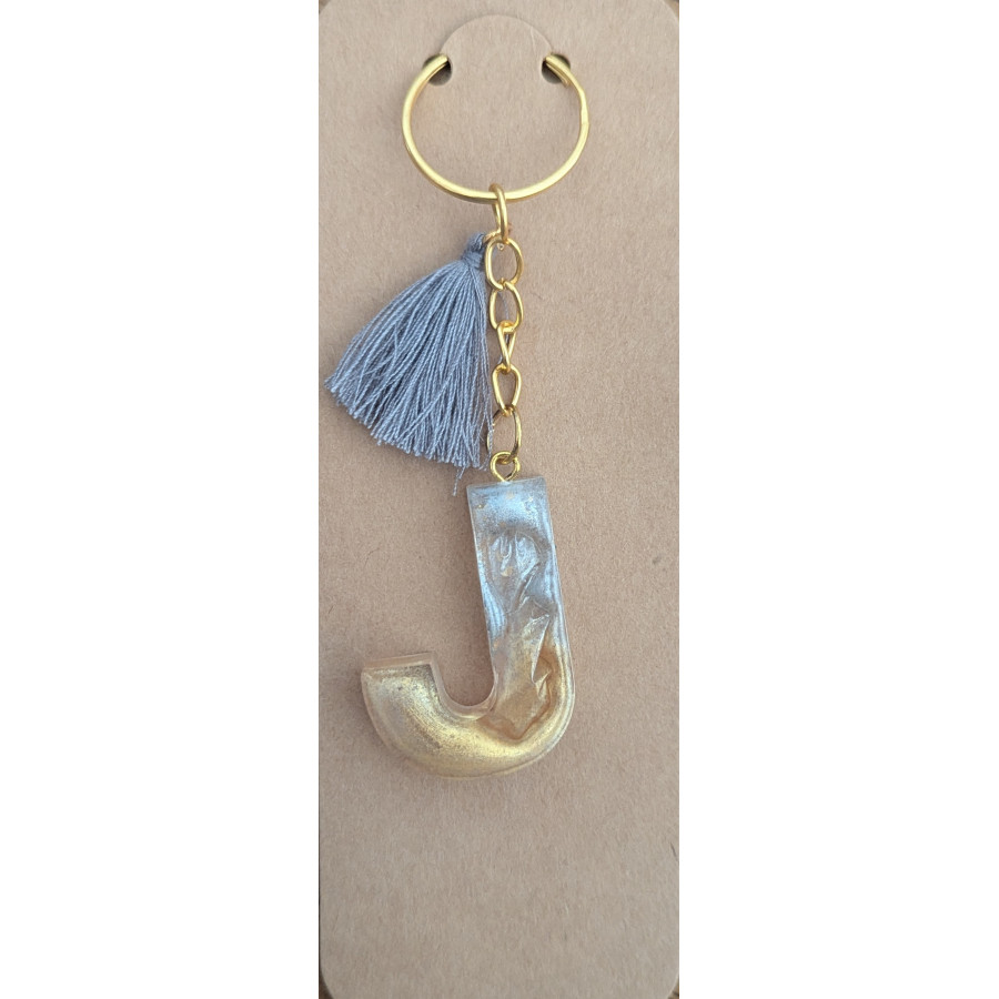 PORTE-CLÉS LETTRE J