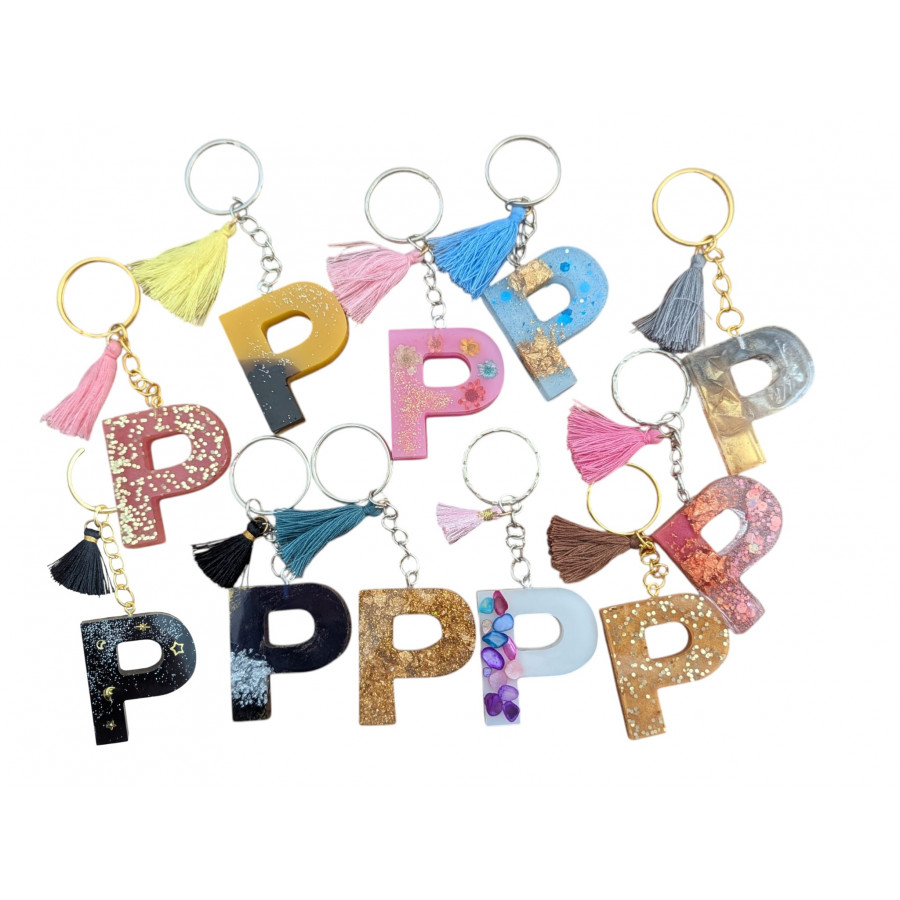 PORTE-CLÉS LETTRE P