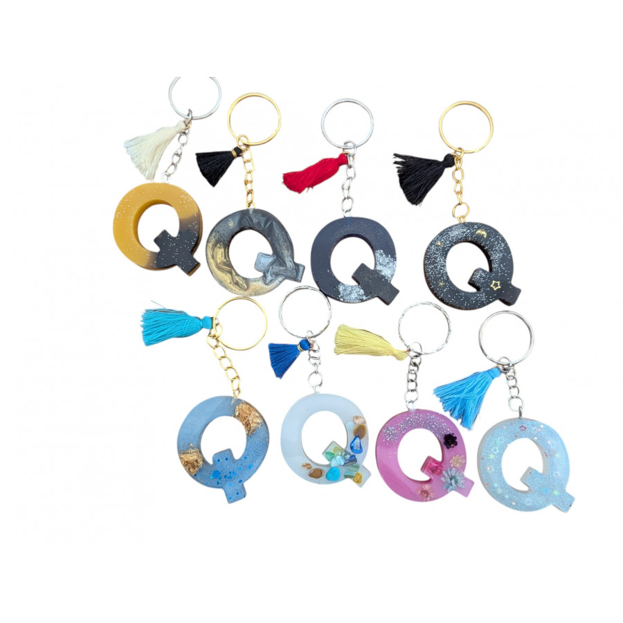 PORTE-CLÉS LETTRE Q