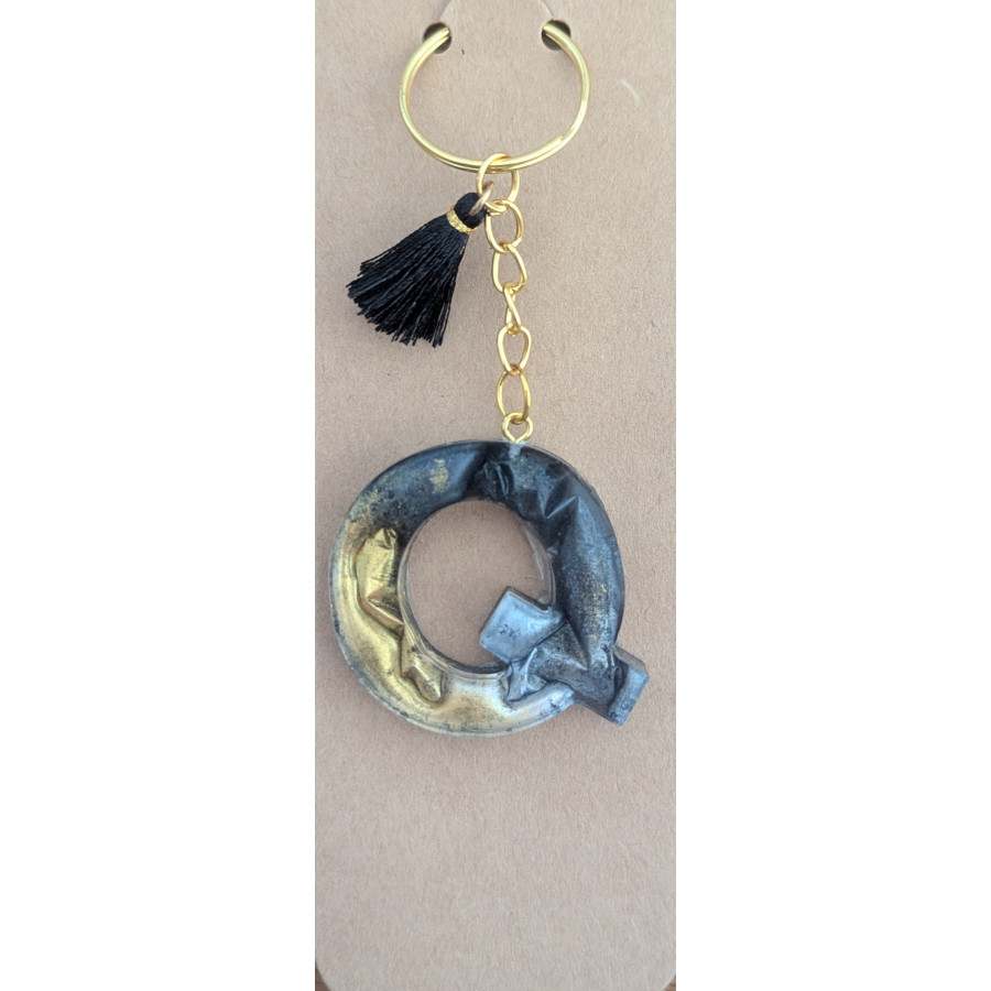 PORTE-CLÉS LETTRE Q