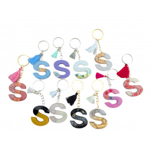 PORTE-CLÉS LETTRE S