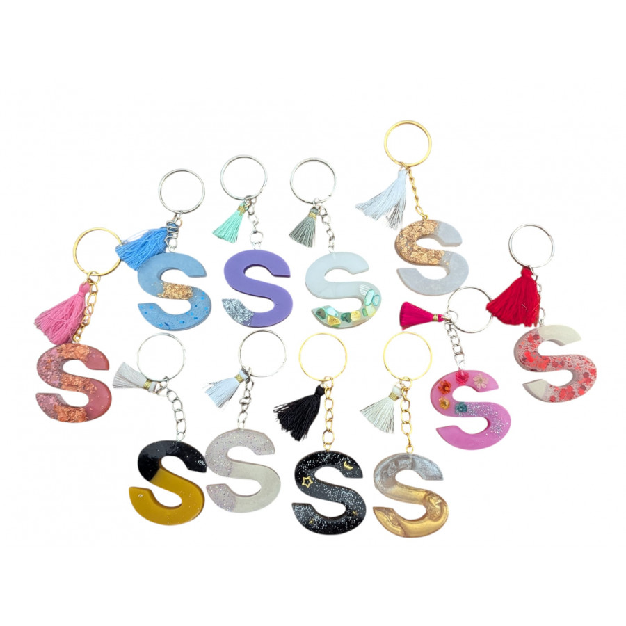PORTE-CLÉS LETTRE S
