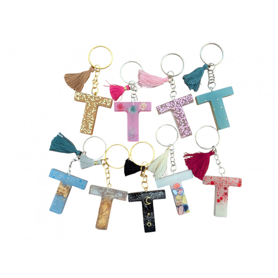 PORTE-CLÉS LETTRE T