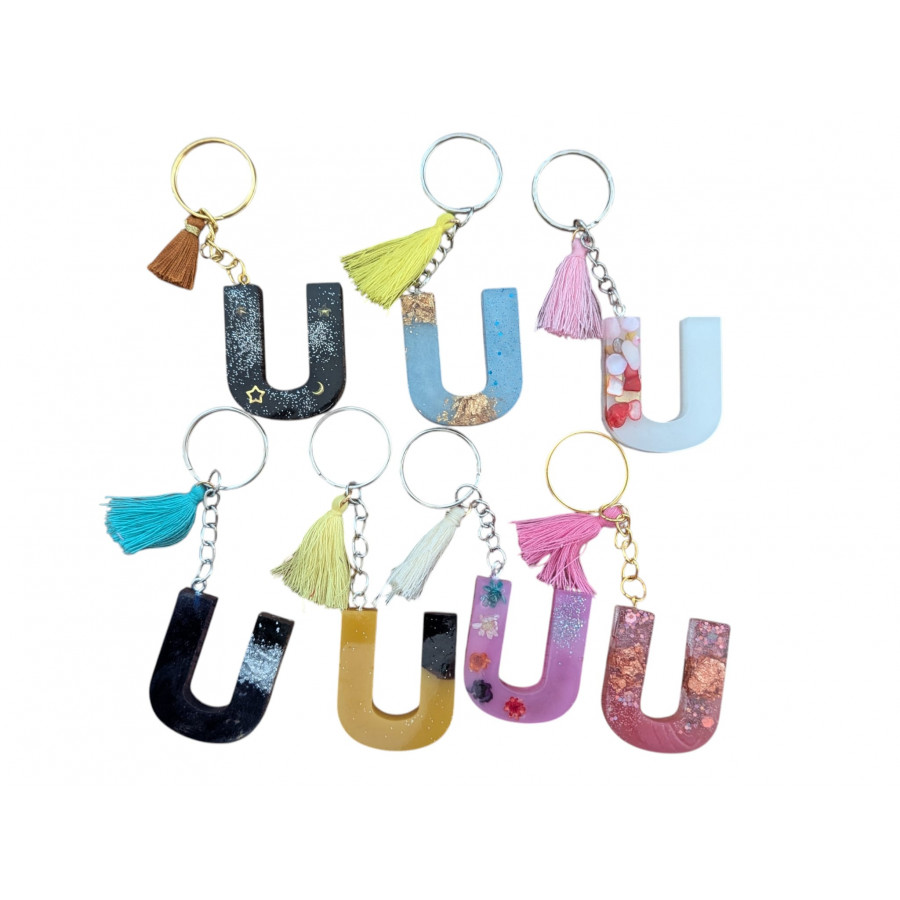 PORTE-CLÉS LETTRE U
