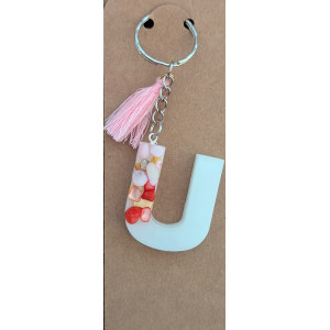 PORTE-CLÉS LETTRE U