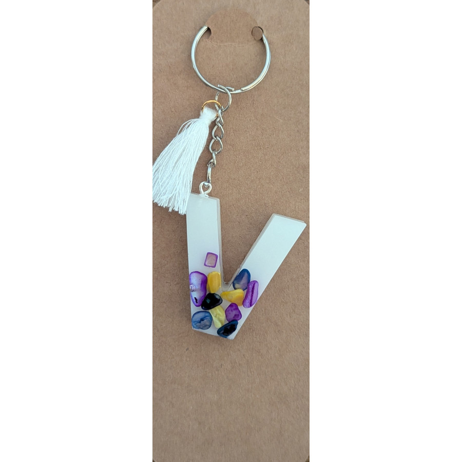 PORTE-CLÉS LETTRE V