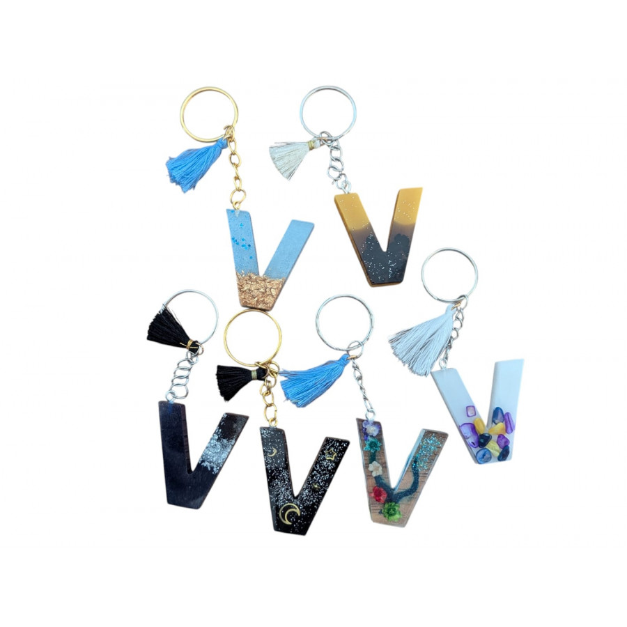 PORTE-CLÉS LETTRE V