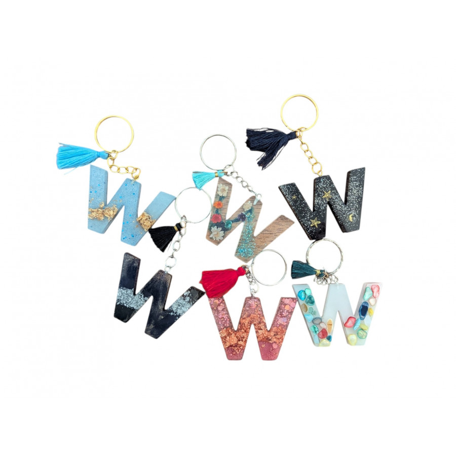 PORTE-CLÉS LETTRE W
