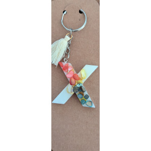 PORTE-CLÉS LETTRE X