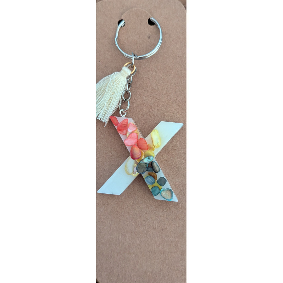PORTE-CLÉS LETTRE X